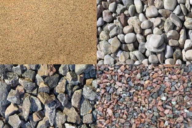 Песок, щебень, керамзит, гравий, цемент с доставкой